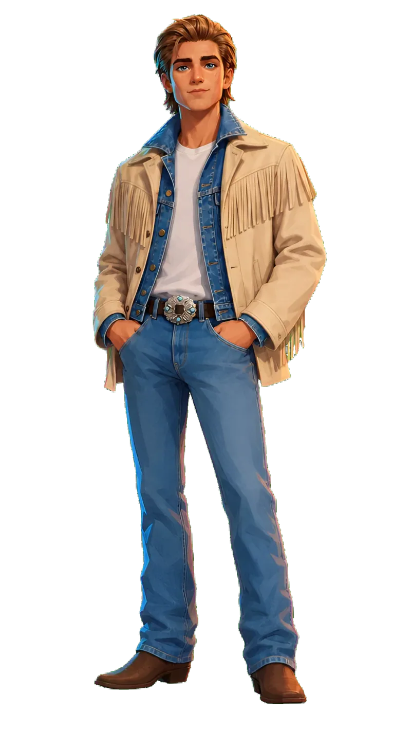 Ethan from Villain Season standing with his hands in his pockets
